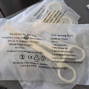 Sterilized Body Piercing Tools